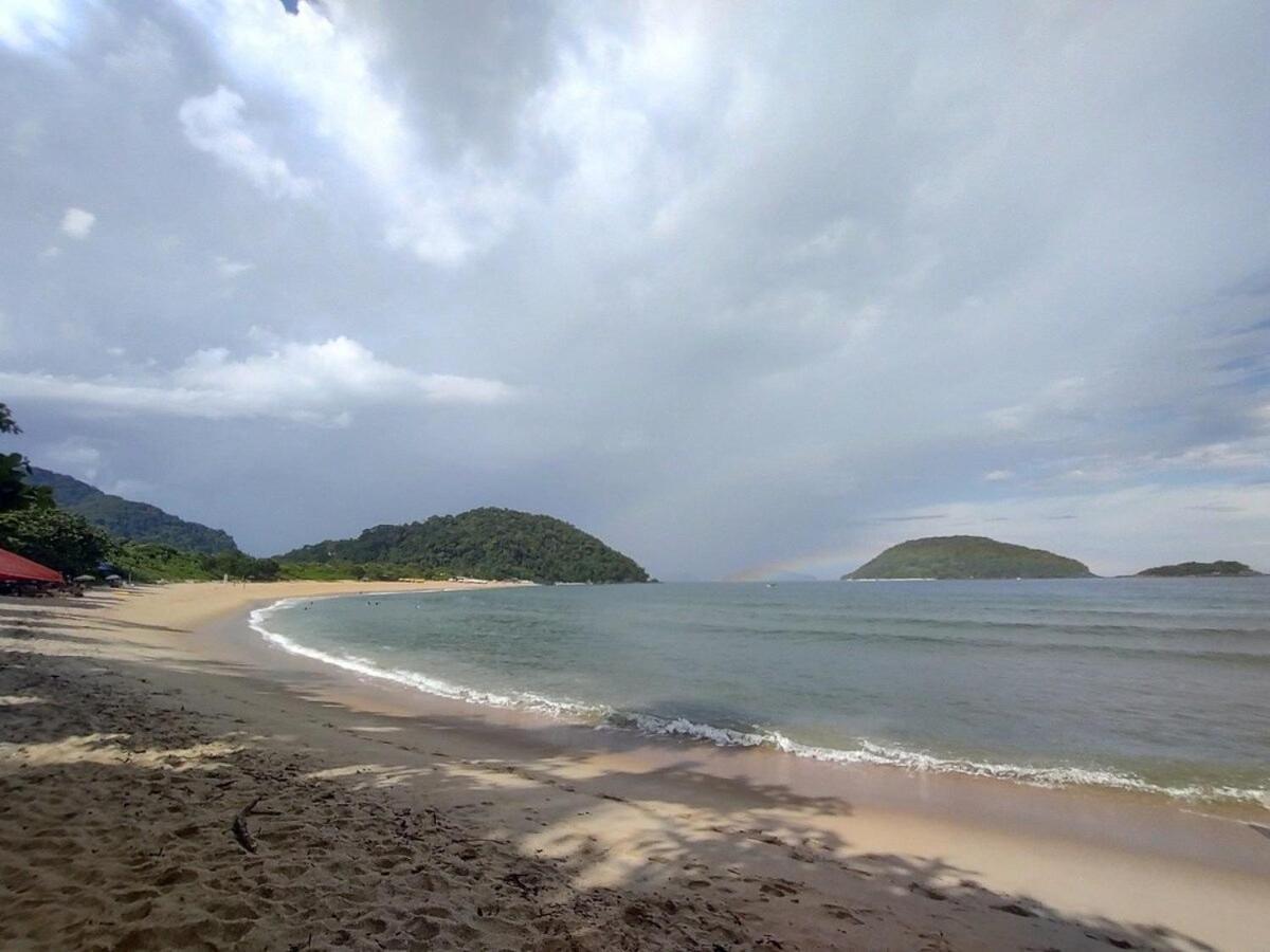 Apartamento Com Ar Cond. Na Praia Grande Ubatuba Exterior foto