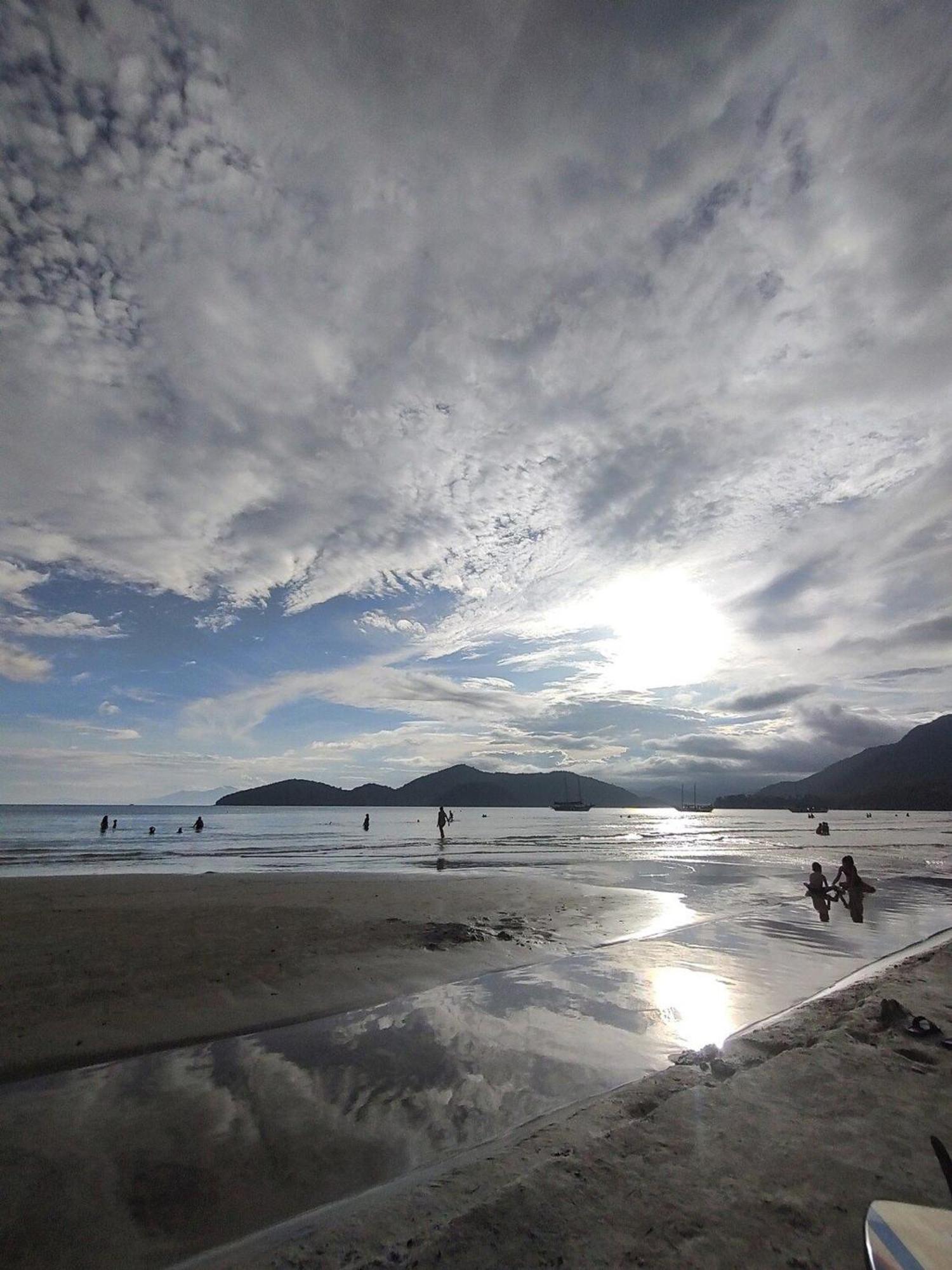 Apartamento Com Ar Cond. Na Praia Grande Ubatuba Exterior foto